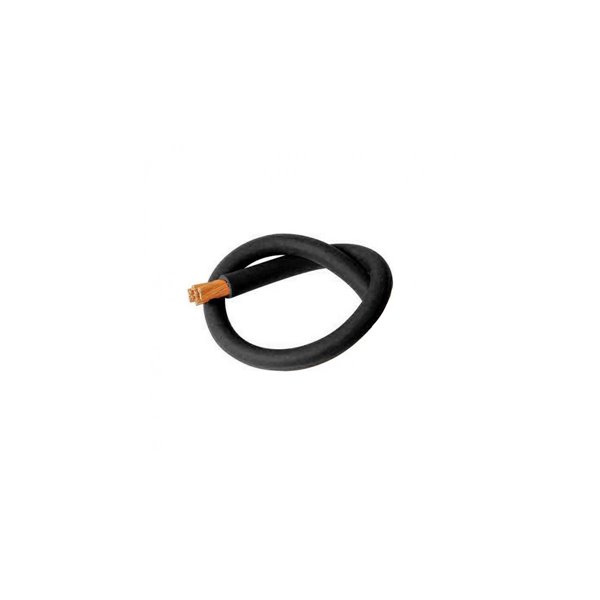 CABLE PARA BATERÍA 25MM² - 1M NEGRO