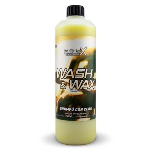 CHAMPÚ CON CERA WASH&WAX FullCarX