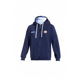 CHAQUETA SPARCO GULF CAPUCHA Y CREMALLERA