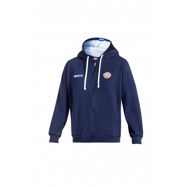 CHAQUETA SPARCO GULF CAPUCHA Y CREMALLERA