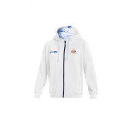 CHAQUETA SPARCO GULF CAPUCHA Y CREMALLERA