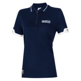 POLO SPARCO MUJER CON CREMALLERA