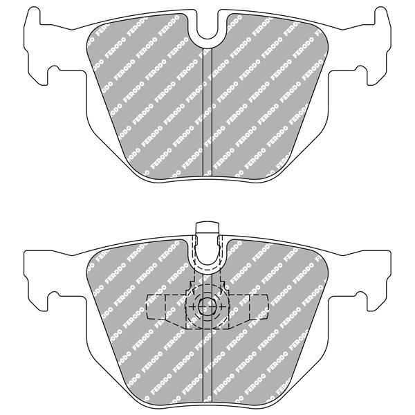  PASTILLA FERODO BMW SERIE 3 E90/ E91/E92 DS2500 FCP1808H TRASERAS