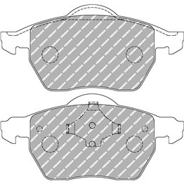 AUDI/SEAT/VW PASTILLA FERODO DS2500 FCP1717H DELANTERAS 