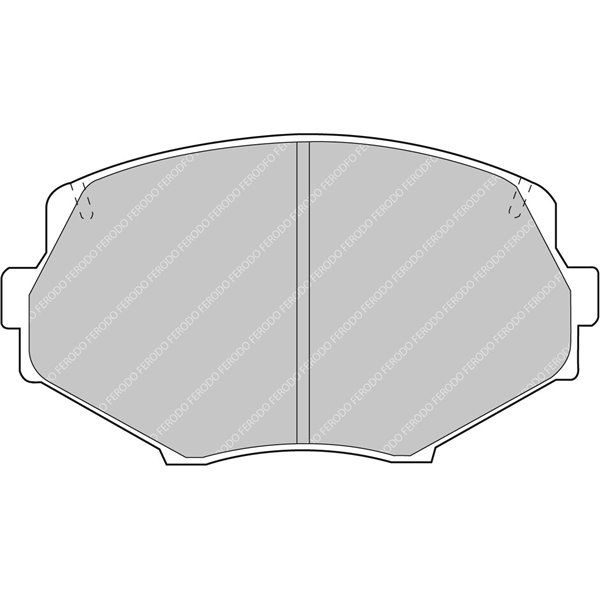 FCP1011H PASTILLA FERODO DS2500 FCP1011HFCP1011H