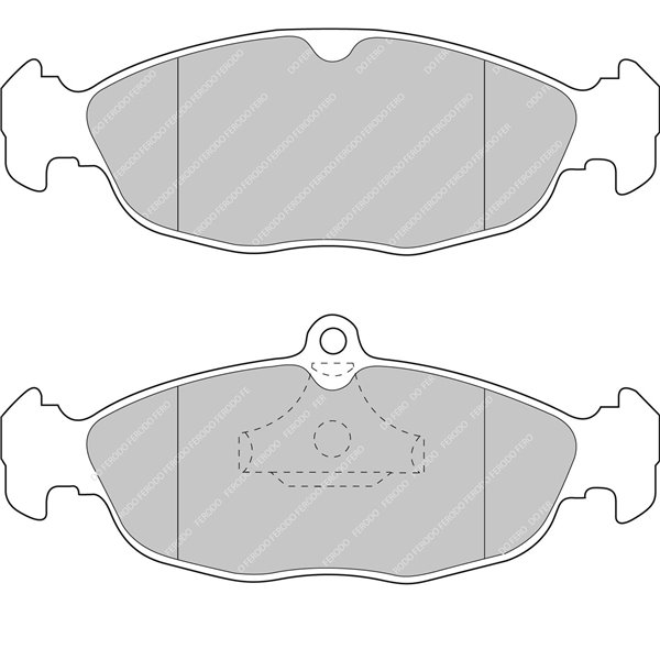 OPEL ASTRA/CORSA PASTILLAS FERODO DS2500 FCP732H