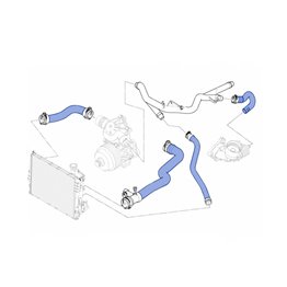 Kit manguitos refrigeración Bmw E46 330D M57 184cv con egr NO refrigerada