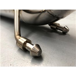 TFSI cast alloy Nitronic60 2wd SIN CATALIZADOR DOWNPIPE