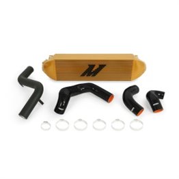 Ford Focus ST Intercooler Kit, 2013+, Silver Cooler, Black Pipes