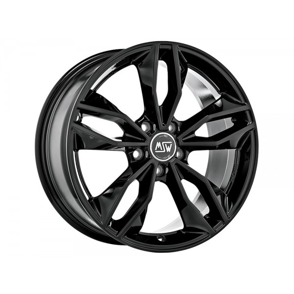 ADAPTABLE AUDI  MSW 71 8,5X19 5x112 ET38 GLOSS BLACK