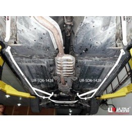 VW Golf 4 97-06 UltraRacing 2-Point Rear Lower Tiebar 1273