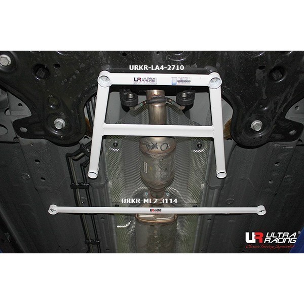 Mini Cooper (S) 14+ F56 UltraRacing 4P Front Lower Brace