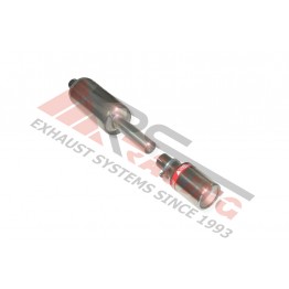Escape Trasero Inoxidable 1Ø85 UNIVERSAL 1 SALIDA Ø85    