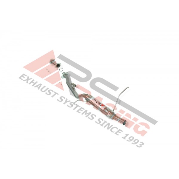 Escape trasero inoxidable grupo-N BMW 318TI E-36 1.8 16V 95- 140CV MºM44