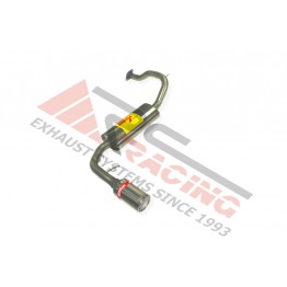 Escape Trasero Inoxidable 1Ø101 * HONDA CIVIC 1.6i 16V CRX 10/87-12/91 130CV MºD16A9