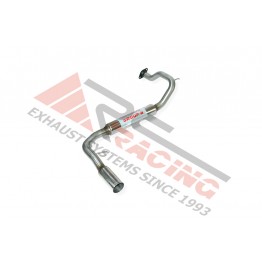 Escape trasero inoxidable grupo-n HONDA CIVIC 1.5 16V 89-91  Mº15B2