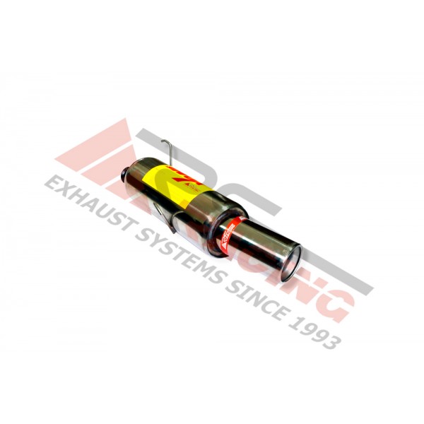 Escape Trasero Inoxidable 1Ø101 PEUGEOT 206 1.1I 8V 09/98-01 60CV MºTU1JP