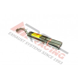 Escape Trasero Inoxidable 2Ø85 SKODA OCTAVIA 1.9i TDI 08/97- 110CV MºAHF