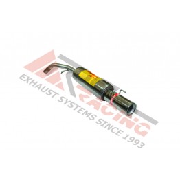 Escape Trasero Inoxidable 1Ø101 FORD ESCORT 1.8i XRI 98- 115CV 