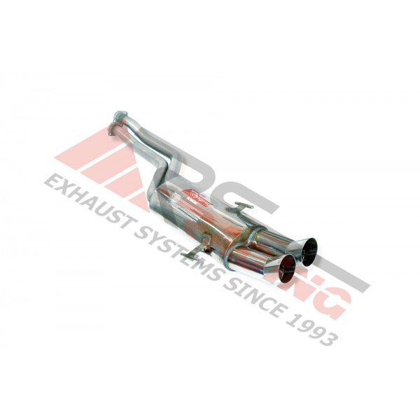 Escape Trasero Inoxidable 2Ø85DTM BMW 328I E-36 96- 24V 