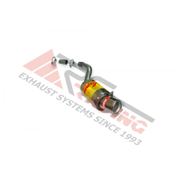 Escape Trasero Inoxidable 1Ø101 FORD FOCUS 1.8 TDCI 05/01-08/02 115CV MºF9DA