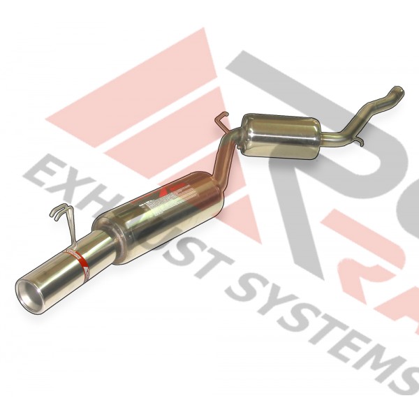 Escape Trasero Inoxidable 1Ø101 FIAT BRAVA 1.4I 12V 95- 75CV Mº182AG