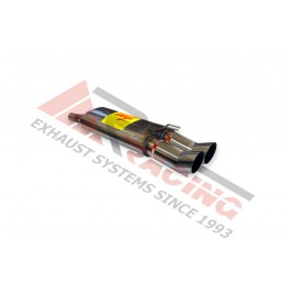 Escape Trasero Inoxidable 2ØDTM FIAT BRAVO 1.9 JTD 95- 105CV 