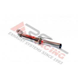 Escape trasero inoxidable grupo-n BMW 320 DIESEL E-46 98- 150CV Mº2D-4D-4