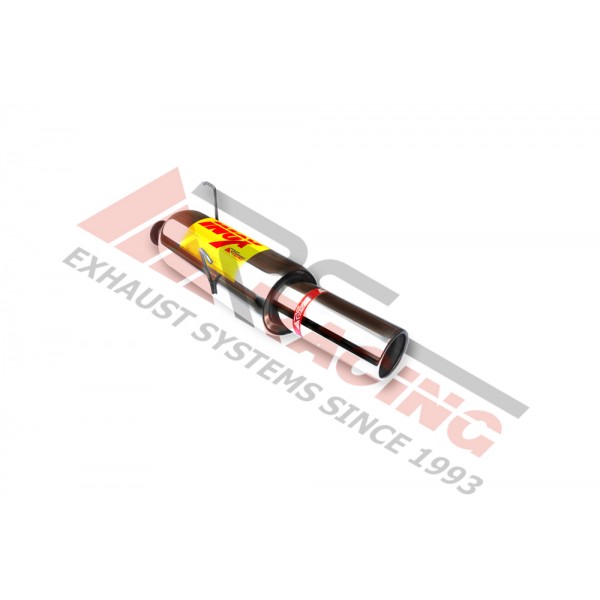 Escape Trasero Inoxidable 1Ø101 * PEUGEOT 206 2.0 HDI 99-12/06 90CV MºDW10TD