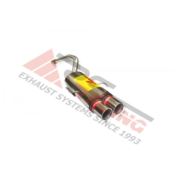 Escape Trasero Inoxidable 2Ø85 ALFA ROMEO 156 1.6I 16V TWIN SPARK 97- 120 CV Mº:AR67601