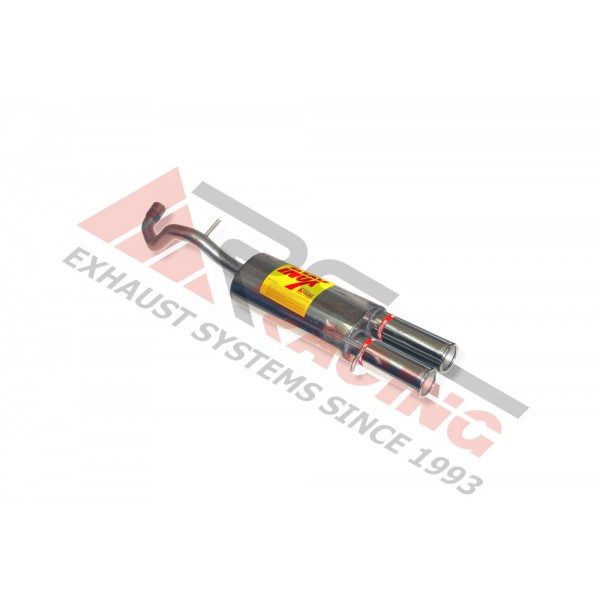 Escape Trasero Inoxidable 2Ø85 AUDI A3 1.8 TURBO 11/98-06/03 180CV MºAPP
