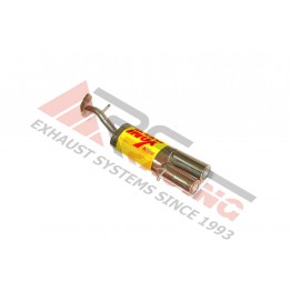 Escape Trasero Inoxidable 2Ø101 SEAT LEON 1.9I TDI 00- 90CV MºAGR