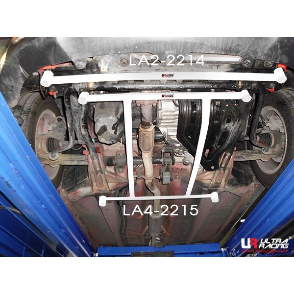 Nissan Skyline GTR R33 Ultra-R 4-Point Front Lower H-Brace