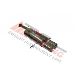 Escape Trasero Inoxidable 2Ø85 SUBARU IMPREZA 2.0i 16V 06- 160CV MºEJ20