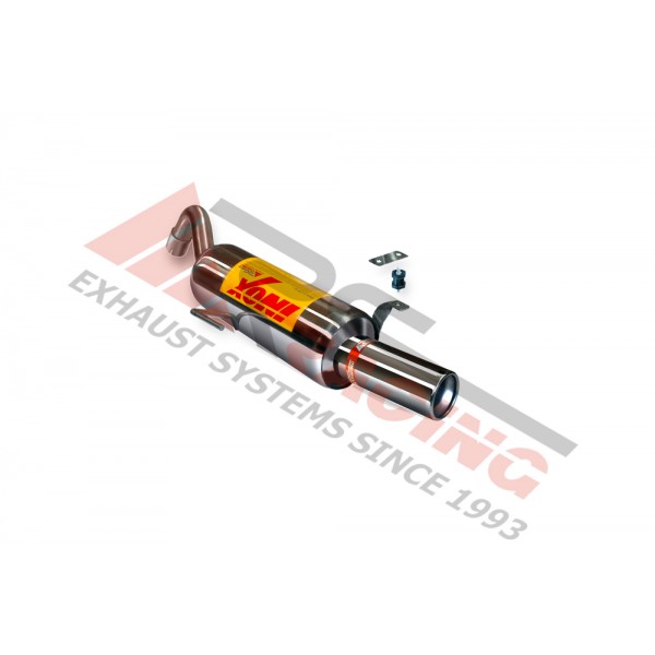 Escape Trasero Inoxidable 1Ø73 (HOMOLOGAR COMO ET206) RENAULT CLIO II SPORT 2.0i RS 16V 2001- 170CV MºF4R