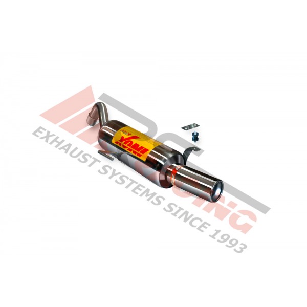 Escape Trasero Inoxidable 1Ø101 RENAULT CLIO II SPORT 2.0i RS 16V 2001- 170CV MºF4R
