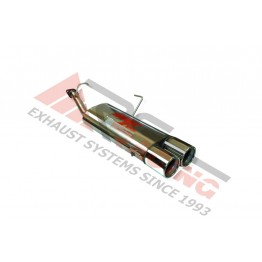 Escape Trasero Inoxidable 2Ø101 HONDA PRELUDE 2.3I 16V 92- 160CV MºH23A2