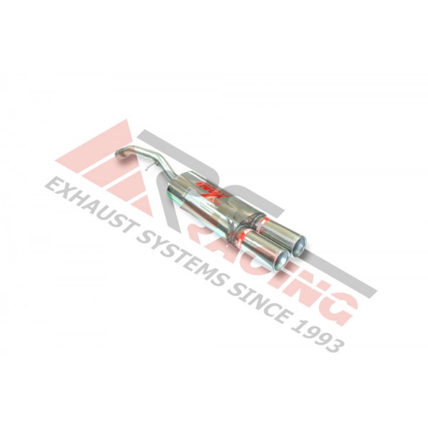 Escape Trasero Inoxidable 2Ø85 FIAT STILO 1.9 JTD 2001- 115CV 