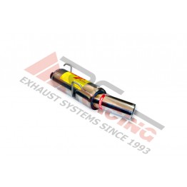 Escape Trasero Inoxidable 1Ø101 PEUGEOT 206 1.4 HDI 2002- 70CV MºD-8HX