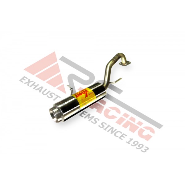 Escape Trasero Inoxidable 1Ø129 TIPO MOTO HYUNDAI COUPE 1.6I 16V FX 2002- 105CV MºG-4ED