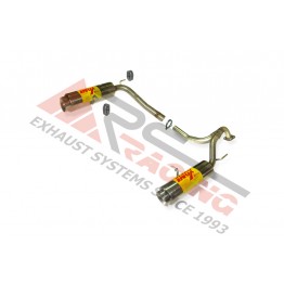 Escape Trasero Inoxidable 1Ø129 TIPO MOTO(una salida tipo moto por cada lado) HYUNDAI COUPE 1.6I 16V FX 2002- 105CV MºG-4ED