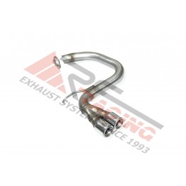 Escape trasero inoxidable grupo-a AUDI A3 2.0 TDI 06- 170CV 