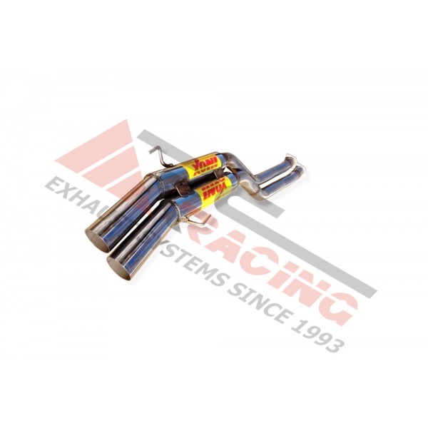 ESCAPE TRASERO INOXIDABLE GRUPO-N 2Ø73 SIN BORDÓN * BMW M3 E-36 3.0 24V 93-96  