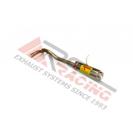 Escape Trasero Inoxidable 1ØTIPO MOTO SEAT LEON  CUPRA R 1.8 TURBO 03- 225CV 