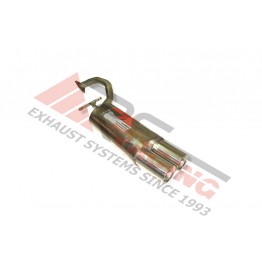 Escape Trasero Inoxidable 2Ø85 MITSUBISHI ECLIPSE GS 2.0I 16V 95- 142CV Mº420A