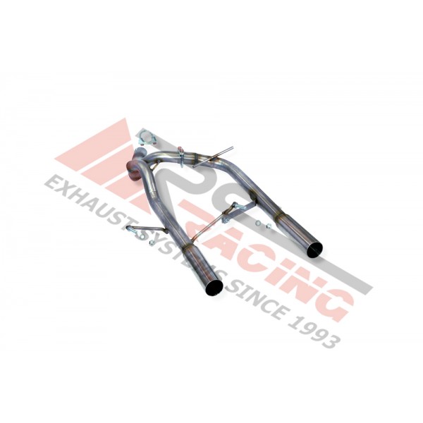 Escape trasero inoxidable grupo-a RENAULT CLIO II SPORT 2.0 16V 2004- 182CV MºF4R 57