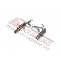 Escape Trasero Inoxidable 1Ø101 POR CADA LADO OPEL ASTRA H 1.7 CDTI 04- 80CV MºZ17DTL