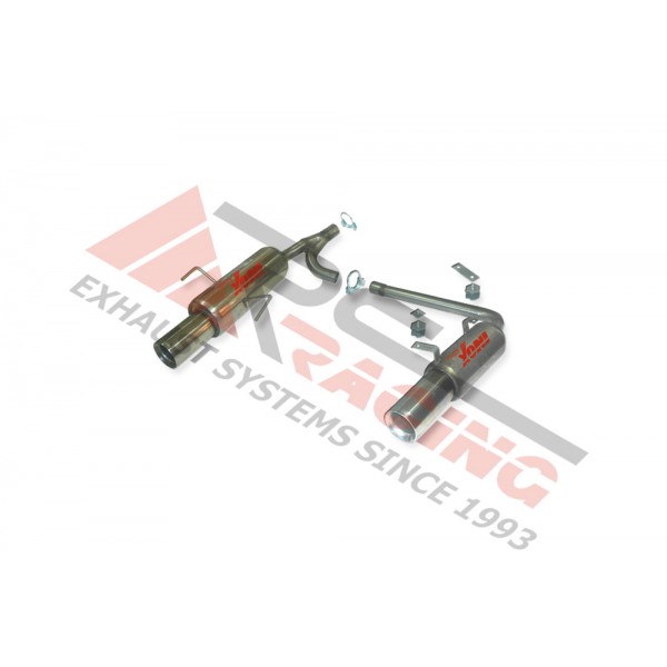 Escape Trasero Inoxidable 1Ø101 POR CADA LADO OPEL ASTRA H 1.7 CDTI 04- 80CV MºZ17DTL