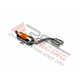 Escape Trasero Inoxidable 2Ø73 CENTRALES OPEL ASTRA H GTC COUPÉ 1.9 CDTI 05- 150CV MºZ19DTH