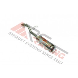 Escape Trasero Inoxidable 1Øtipo moto SEAT IBIZA III 1.9I TDI 02-06 130CV MºASZ